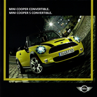 MINI Convertible brochure 2009