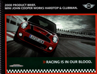 2008 PRODUCT BRIEF. JCW