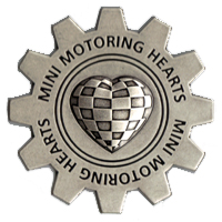 MINI Motoring Hearts grille badge