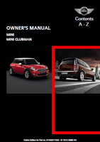Owner's Manual (2013 Hardtop / Clubman)