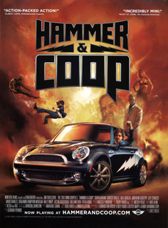 Hammer and Coop poster ad