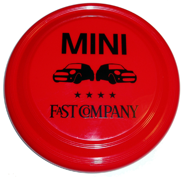 MINI-FastCompany frisbee