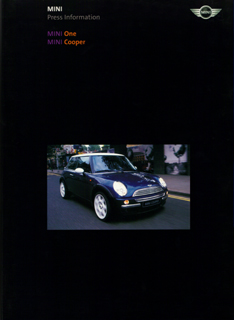 MINI One MINI Cooper Press Information (2001)