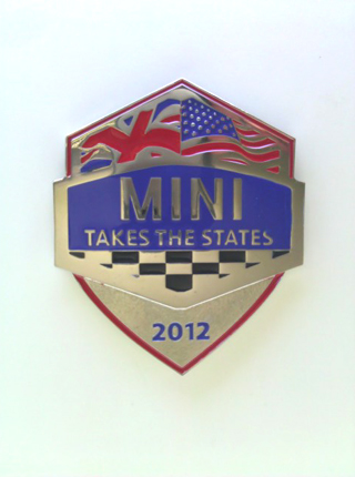 MINI Takes the States 2012 grille badge