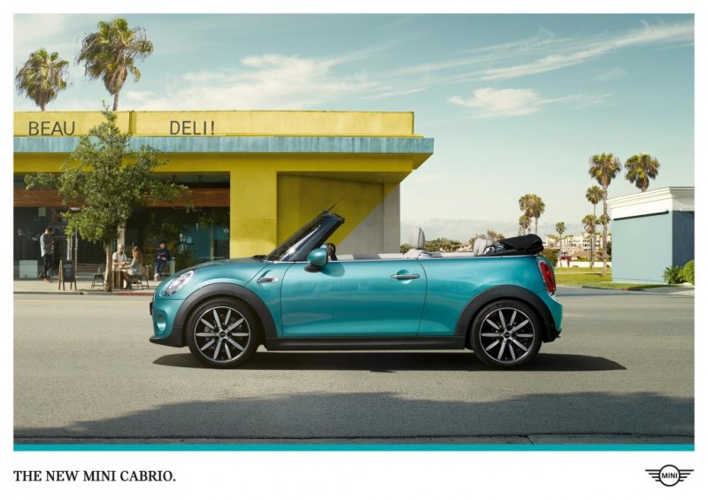 Munich. The global marketing campaign “Stay Open” is about to get underway in time for the start of communications for the new MINI Convertible. The campaign will accompany the new MINI Convertible up to market launch and beyond in three campaign phases that follow on from one other.   The “Stay Open” tagline for the new MINI Convertible is as multi-faceted as its target audience and pays tribute to the “Always Open” campaign of its predecessor. On a rational level, it highlights new product features that enable the new MINI Convertible to drive with the top down for even longer. From an emotional perspective, it reflects the free spirit of the target group – always cosmopolitan and open-minded. Its life-affirming optimism is a consistent theme throughout all elements of the campaign.   The print campaign takes this feeling and stages the new MINI Convertible in open spaces full of bright, vibrant colours. The feel of open-top driving is conveyed with lots of blue sky. Online communications also focus on this openness and driving with the roof down.   The central element of the campaign will be an online film that goes far beyond the scope of regular TV commercials. The short cinematic film directed by Oscar-winner Joachim Back will be revealed in stages – initially previewed with a teaser and landing page to kick off the campaign. The film will be revealed in its entirety to coincide with the market launch of the new MINI Convertible.   Further information on the campaign and online film will follow.   The participating agencies were WCRS, London; KKLD, Berlin; and AKQA, London.   Serviceplan Campaign X will be responsible for adapting the international campaign for the German market. The German campaign for the new MINI Convertible will get underway in mid-February 2016 in time for the market launch on 5 March 2016.