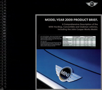 MODEL YEAR 2009 PRODUCT BRIEF.