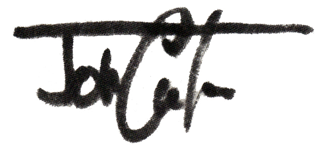 John Michael Cooper autograph