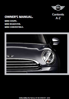 Owner's Manual (2013 Coupe / Roadster / Convertible)