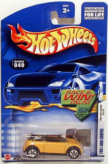 Hotwheels 2001 MINI Cooper