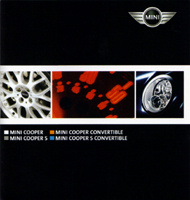 MINI models fold-out brochure in Spanish (2005) (front)