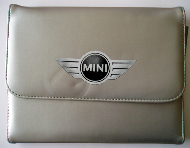silver MINI manuals case