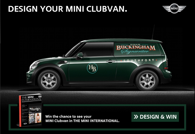 MINI Clubvan Designer on Facebook