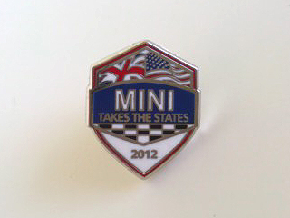 MINI Takes the States 2012 lapel pin