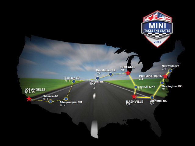 MINI Takes the States 2012