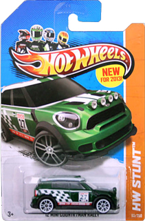 Hot Wheels 2012 MINI Countryman Rally (green)