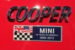 MINI 10 Years Anniversary rear badge