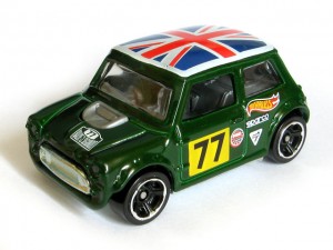 2014 Hot Wheels Morris Mini (British Racing Green)