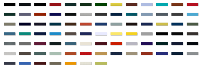 MINI Colors 2001-2023